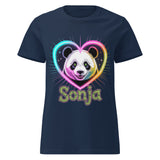 Women’s basic softstyle t-shirt | PANDA SONYA 3