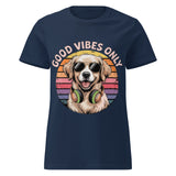 Women’s basic softstyle t-shirt  | Hund Good Vibes 3