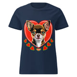 Women’s basic softstyle t-shirt | DOG LOVE 3