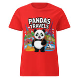 Women’s basic softstyle t-shirt | PANDA-TRAVELS 3
