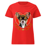 Women’s basic softstyle t-shirt | DOG LOVE 5