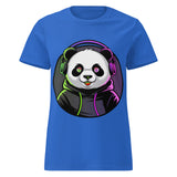 Women’s basic softstyle t-shirt | PANDA MIT KOPFHÖRER 7