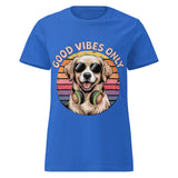 Women’s basic softstyle t-shirt  | Hund Good Vibes 7