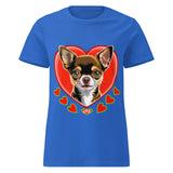 Women’s basic softstyle t-shirt | DOG LOVE 7