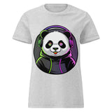 Women’s basic softstyle t-shirt | PANDA MIT KOPFHÖRER 13