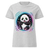 Women’s basic softstyle t-shirt  | PANDA PLANET 13