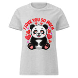 Women’s basic softstyle t-shirt | Panda Liebe 13