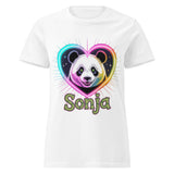 Women’s basic softstyle t-shirt | PANDA SONYA 15