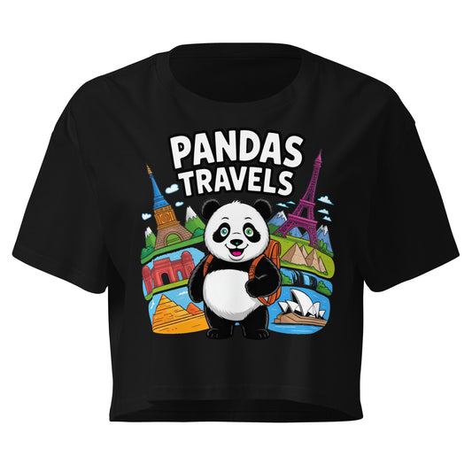 Women’s crop top | PANDA-TRAVELS