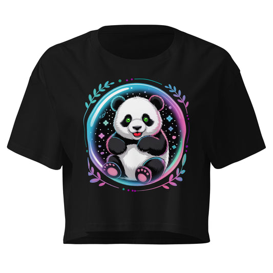 Women’s crop top  | PANDA PLANET