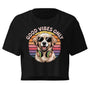 Women’s crop top  | Hund Good Vibes