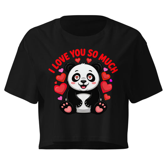 Women’s crop top | Panda Liebe