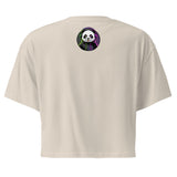 Women’s crop top | PANDA MIT KOPFHÖRER 12