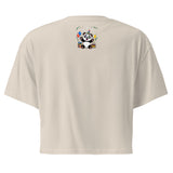 Women’s crop top  | Panda Geburtstag 12
