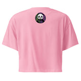 Women’s crop top | PANDA MIT KOPFHÖRER 8