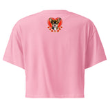 Women’s crop top | DOG LOVE 8