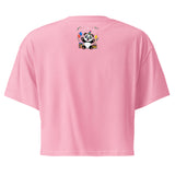 Women’s crop top  | Panda Geburtstag 8