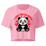 Women’s crop top | Panda Liebe 7