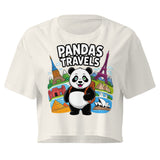 Women’s crop top | PANDA-TRAVELS 9