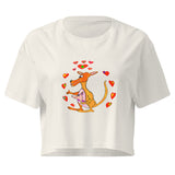 Women’s crop top | Känguru Australien 17