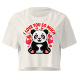 Women’s crop top | Panda Liebe 17