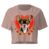 Women’s crop top | DOG LOVE 5