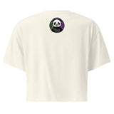 Women’s crop top | PANDA MIT KOPFHÖRER 16