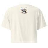 Women’s crop top  | Panda Geburtstag 16