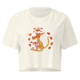 Women’s crop top | Känguru Australien 15