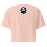 Women’s crop top | PANDA MIT KOPFHÖRER 10
