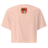 Women’s crop top | DOG LOVE 10