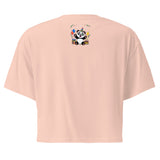 Women’s crop top  | Panda Geburtstag 10