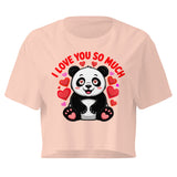 Women’s crop top | Panda Liebe 9