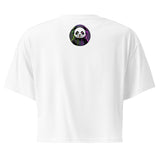 Women’s crop top | PANDA MIT KOPFHÖRER 20