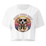Women’s crop top  | Hund Good Vibes 19