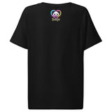 Women’s organic ribbed neck t-shirt | PANDA SONYA 2