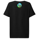 Women’s organic ribbed neck t-shirt  | PANDE BLUME LIEBE 2