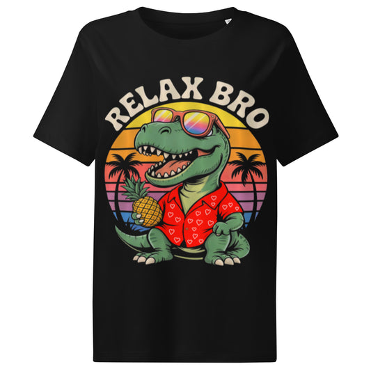 Women’s organic ribbed neck t-shirt | KROKODIL
