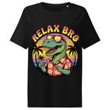Women’s organic ribbed neck t-shirt | BRO RELAX 1