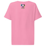 Women’s organic ribbed neck t-shirt | PANDA SONYA 10