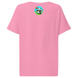 Women’s organic ribbed neck t-shirt  | PANDE BLUME LIEBE 10
