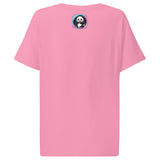 Women’s organic ribbed neck t-shirt | PANDA PLANET 10