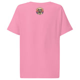 Women’s organic ribbed neck t-shirt  | Hund Good Vibes 10
