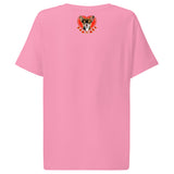 Women’s organic ribbed neck t-shirt | DOG LOVE 10