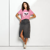Women’s organic ribbed neck t-shirt | PAPA BEAR 15