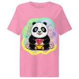 Women’s organic ribbed neck t-shirt | PANDE LIEBE 9