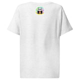 Women’s organic ribbed neck t-shirt | PANDE LIEBE 16