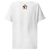 Women’s organic ribbed neck t-shirt | HANS URLAUB 16