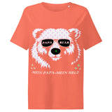 Women’s organic ribbed neck t-shirt | PAPA BEAR 4
