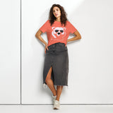 Women’s organic ribbed neck t-shirt | PAPA BEAR 14